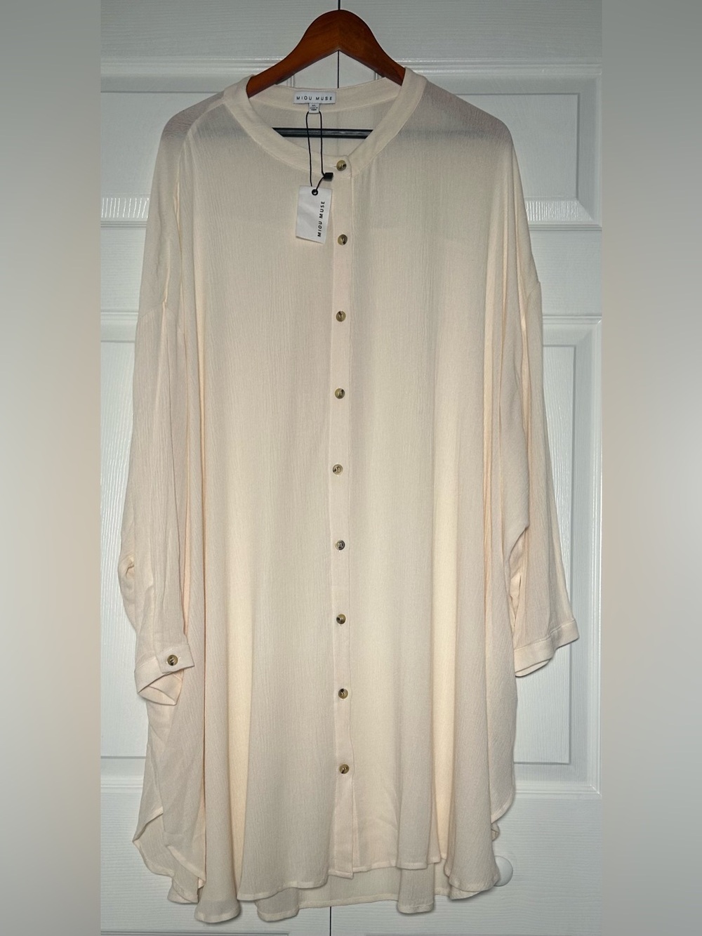 Miou Muse flowy Cream women’s Shirt\Dress